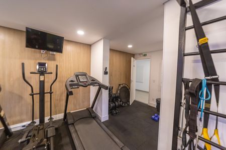 Apartamento para alugar com 26m², 1 quarto e sem vaga Apartamento para alugar com 26m², 1 quarto e sem vagaAcademia