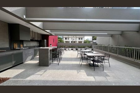 Studio à venda com 24m², 1 quarto e sem vaga Studio à venda com 24m², 1 quarto e sem vagaÁrea comum - Churrasqueira