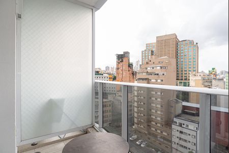 Studio para alugar com 23m², 1 quarto e sem vagaVaranda do Quarto