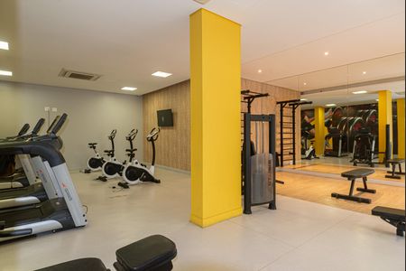 Studio para alugar com 23m², 1 quarto e sem vagaÁrea comum - Academia