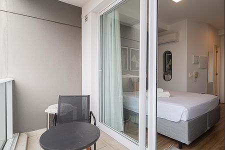 Studio para alugar com 23m², 1 quarto e sem vagaVaranda do Quarto