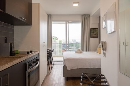 Studio para alugar com 23m², 1 quarto e sem vagaCozinha