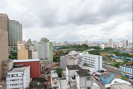 Studio para alugar com 23m², 1 quarto e sem vagaVista da Varanda do Quarto