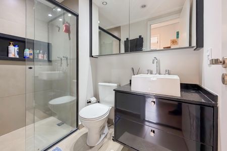 Apartamento à venda com 59m², 2 quartos e 1 vagaBanheiro Social