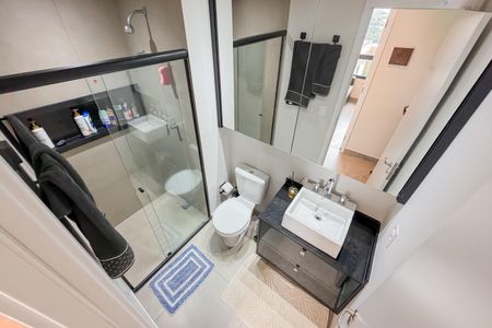 Apartamento à venda com 59m², 2 quartos e 1 vagaBanheiro Social