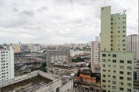 Vista da Varanda do Quarto de kitnet/studio à venda com 1 quarto, 23m² em Sé, São Paulo