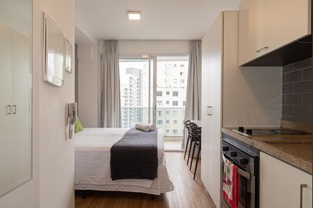 Studio à venda com 23m², 1 quarto e 1 vaga Studio à venda com 23m², 1 quarto e 1 vagaCozinha