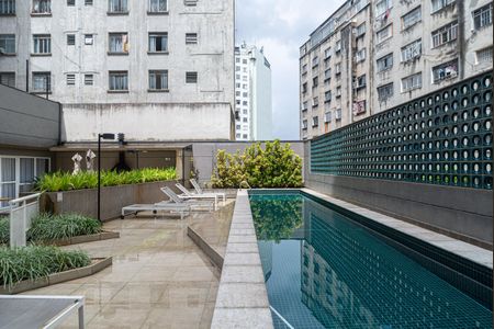 Studio à venda com 23m², 1 quarto e 1 vaga Studio à venda com 23m², 1 quarto e 1 vagaÁrea comum - Piscina