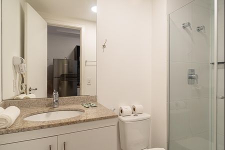 Studio à venda com 23m², 1 quarto e 1 vaga Studio à venda com 23m², 1 quarto e 1 vagaBanheiro