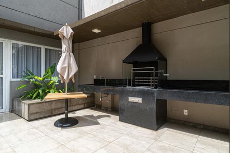 Studio à venda com 23m², 1 quarto e 1 vaga Studio à venda com 23m², 1 quarto e 1 vagaÁrea comum - Churrasqueira