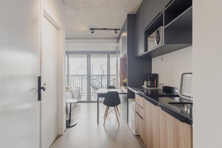 Studio para alugar com 21m², 1 quarto e sem vaga Studio para alugar com 21m², 1 quarto e sem vagaCozinha