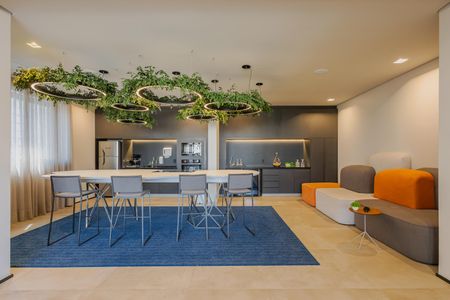 Studio para alugar com 21m², 1 quarto e sem vagaSalão de Festas