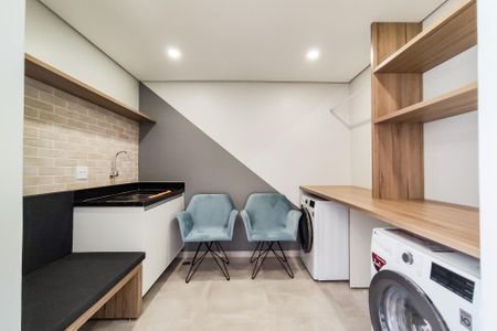 Studio para alugar com 36m², 1 quarto e sem vagaLavanderia