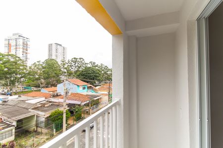 Apartamento para alugar com 34m², 2 quartos e sem vagaSacada do Quarto 1