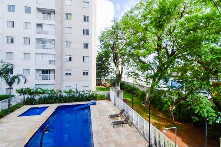 Varanda da Sala - Vista  de apartamento à venda com 2 quartos, 43m² em Vila Itapegica, Guarulhos