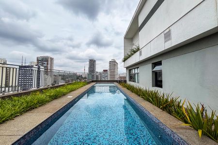 Studio à venda com 25m², 1 quarto e sem vagaPiscina