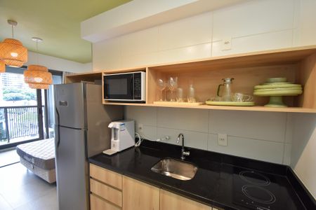 Studio à venda com 25m², 1 quarto e sem vagacozinha