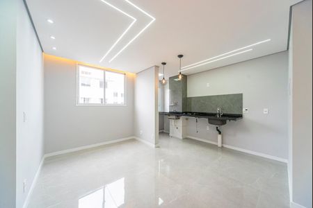 Sala de apartamento para alugar com 2 quartos, 37m² em Jardim, Santo André