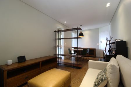 Sala de apartamento à venda com 1 quarto, 56m² em Vila Olímpia, São Paulo