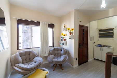 Sala de apartamento à venda com 1 quarto, 54m² em Centro Histórico, Porto Alegre