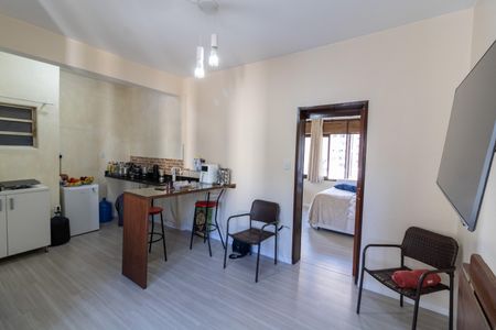 Sala de apartamento à venda com 1 quarto, 54m² em Centro Histórico, Porto Alegre