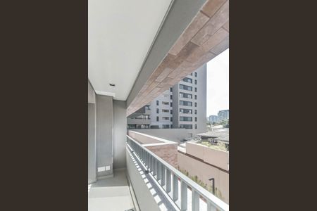 Varanda de kitnet/studio à venda com 1 quarto, 23m² em Vila Cordeiro, São Paulo