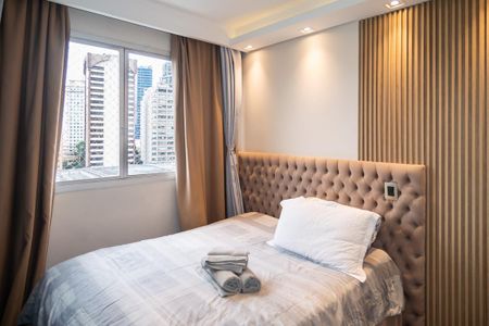 Studio para alugar com 35m², 1 quarto e 1 vagaQuarto