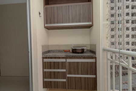 Varanda Gourmet de apartamento para alugar com 1 quarto, 64m² em Água Branca, São Paulo