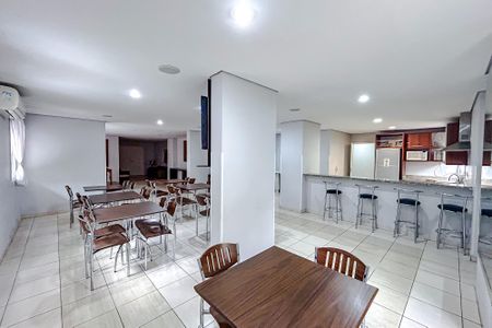 Apartamento para alugar com 59m², 2 quartos e 1 vagaÁrea comum - Salão de festas