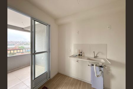 Cozinha de apartamento à venda com 1 quarto, 31m² em Vila Plana, São Paulo