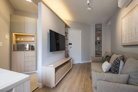 Apartamento para alugar com 40m², 1 quarto e 1 vagaSala/Cozinha