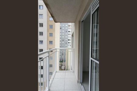 Varanda da Sala de apartamento para alugar com 2 quartos, 36m² em Guaiauna, São Paulo