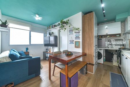 Sala de apartamento à venda com 2 quartos, 34m² em Jardim Promissao, São Paulo