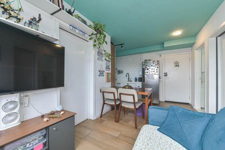 Sala de apartamento à venda com 2 quartos, 34m² em Jardim Promissao, São Paulo