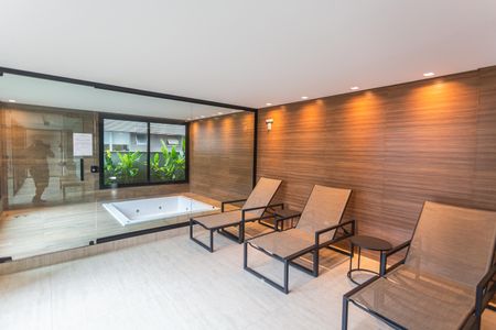 Apartamento para alugar com 63m², 2 quartos e 2 vagas Apartamento para alugar com 63m², 2 quartos e 2 vagasÁrea Externa - Sauna