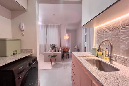 Apartamento à venda com 60m², 2 quartos e sem vagaCozinha