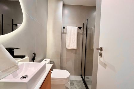 Apartamento à venda com 60m², 2 quartos e sem vagaBanheiro social 