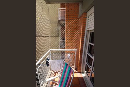 Apartamento para alugar com 51m², 1 quarto e sem vagaSacada do Quarto