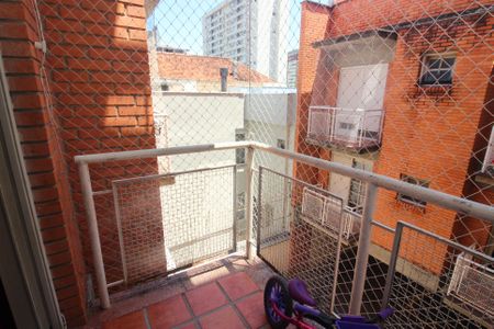 Apartamento para alugar com 51m², 1 quarto e sem vagaSacada da Sala