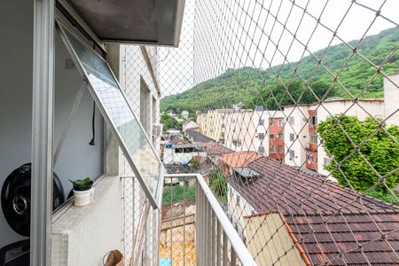 Varanda da Sala de apartamento à venda com 3 quartos, 73m² em Riachuelo, Rio de Janeiro