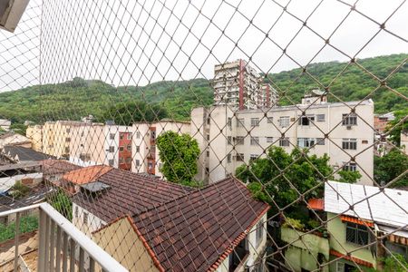 Varanda da Sala de apartamento à venda com 3 quartos, 73m² em Riachuelo, Rio de Janeiro