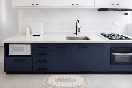 Cozinha de apartamento à venda com 2 quartos, 44m² em Vila Yolanda, Osasco