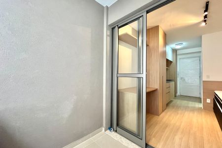 Studio para alugar com 25m², 1 quarto e sem vagaVaranda