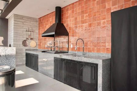 Studio para alugar com 25m², 1 quarto e sem vagaÁrea comum - Churrasqueira