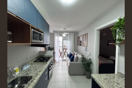 Apartamento para alugar com 28m², 1 quarto e sem vaga Apartamento para alugar com 28m², 1 quarto e sem vagaCozinha - Área de serviço