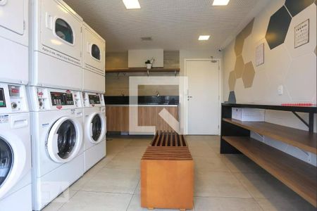Studio para alugar com 27m², 1 quarto e 1 vagaLavanderia