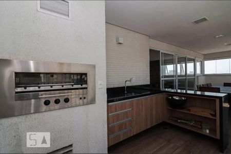 Studio para alugar com 27m², 1 quarto e 1 vagaChurrasqueira