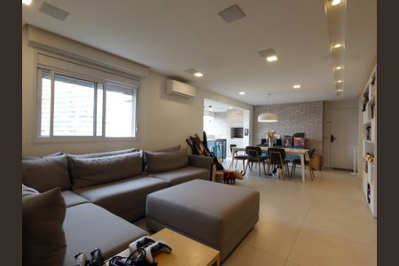 Sala de apartamento à venda com 3 quartos, 129m² em Jardim Caboré, São Paulo