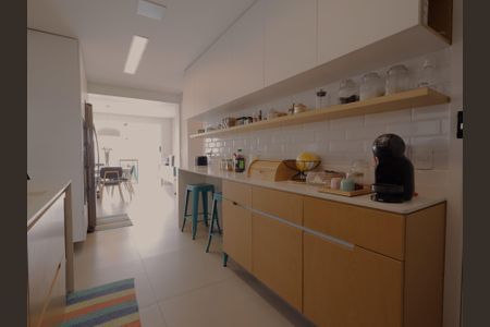 Apartamento à venda com 129m², 3 quartos e 2 vagasCozinha