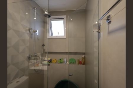 Apartamento à venda com 129m², 3 quartos e 2 vagasBanheiro da Suíte 1